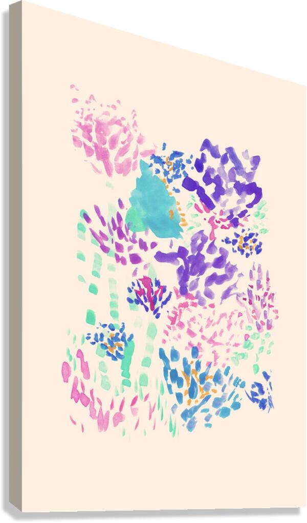 Cheerful Elements 02 Canvas Print