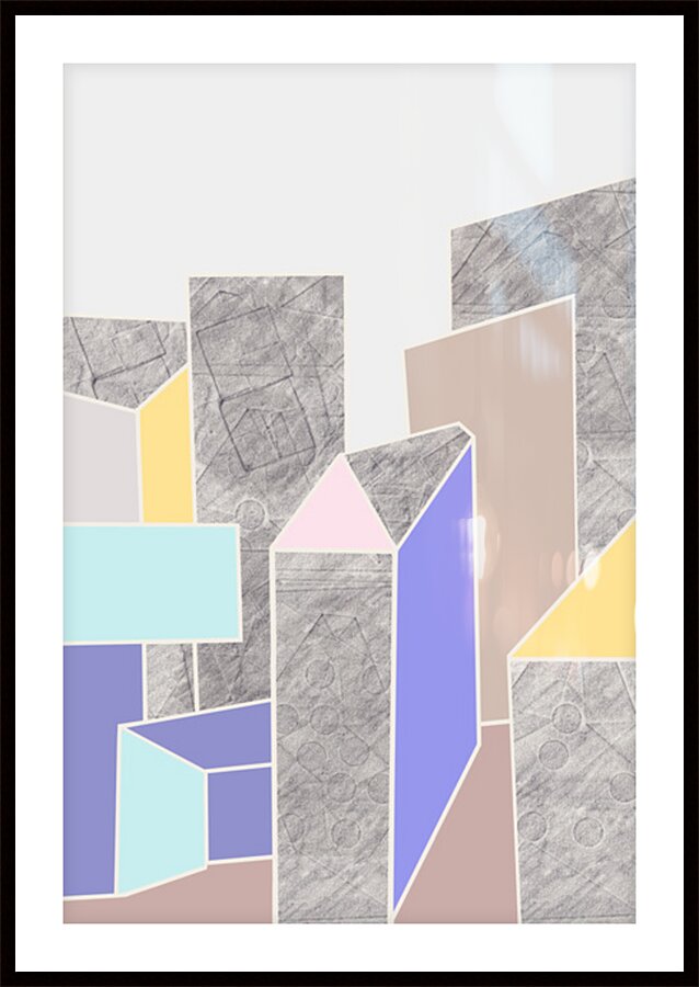 Pet Architecture  Picture Frame print