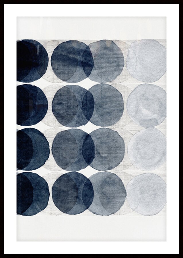 Overlapping 03  Picture Frame print