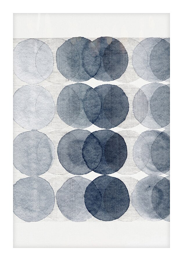 Overlapping 01 Picture Frame print