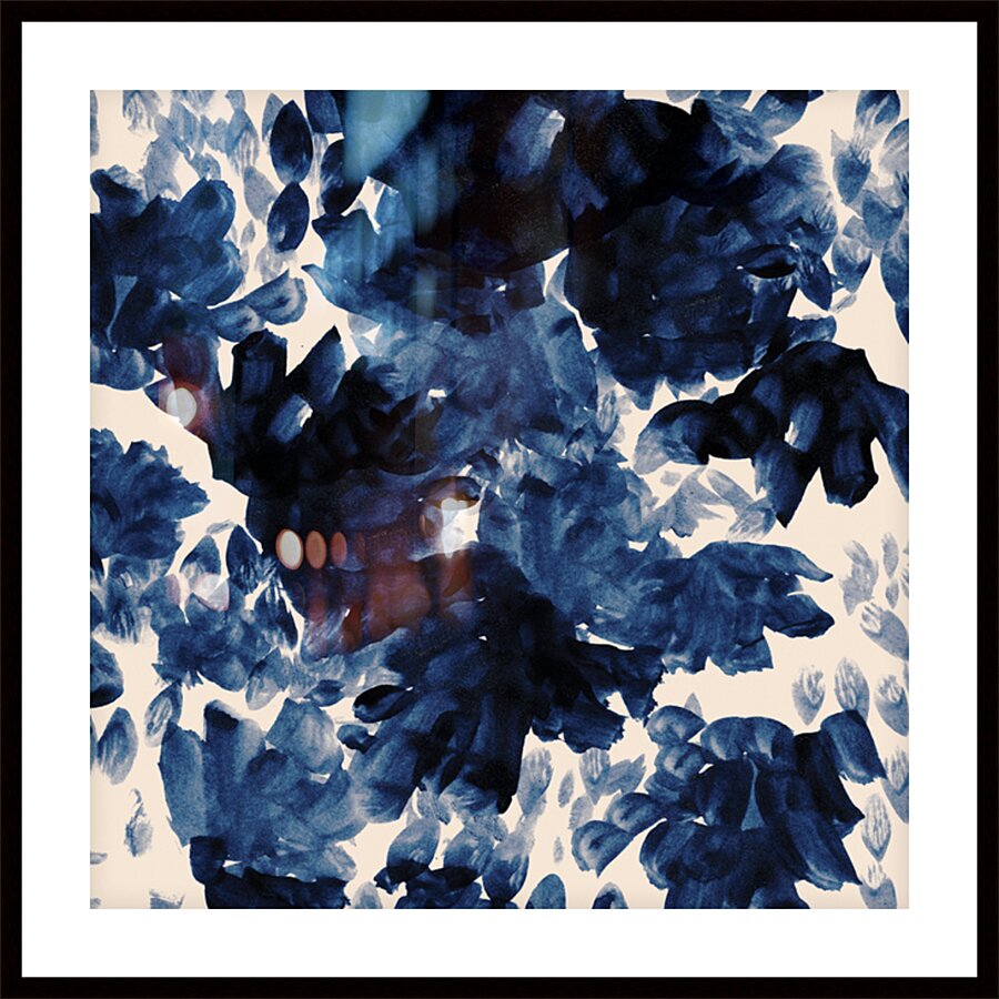 Night Flowers -square Picture Frame print