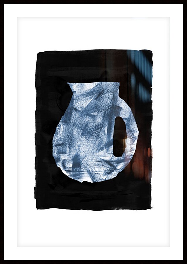 Cryptic Jug -portrait Picture Frame print