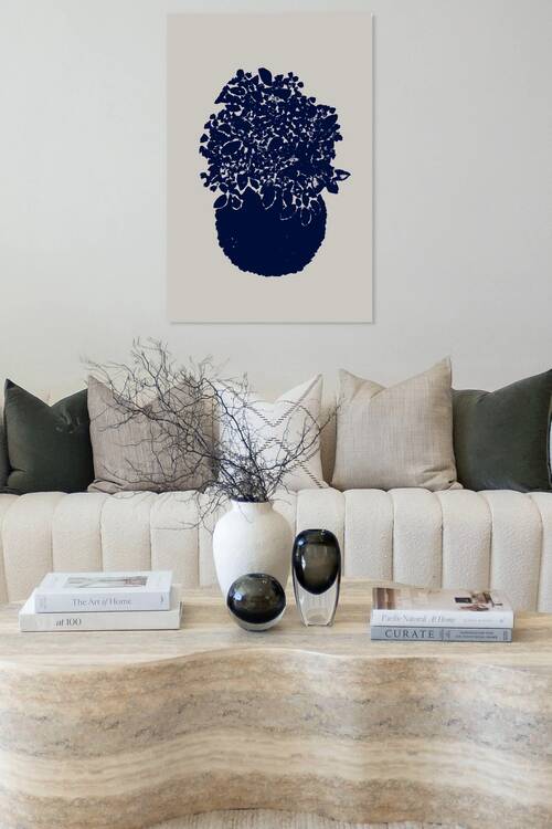 Potted Lilacs and Smoke Bush by Danushka Abeygoda
