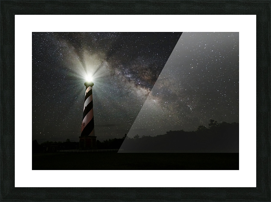 Beaming Light Picture Frame print