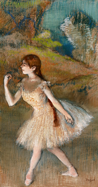 Edgar Degas 1834 1917 Danseuse circa 1880 by TOPARTGALLERY Wall Art