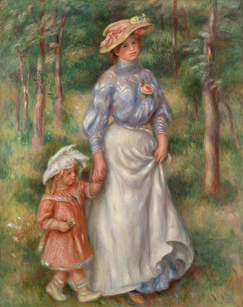 Pierre Auguste Renoir 1841 1919 Promenade La Promenade 1906 Digital Download