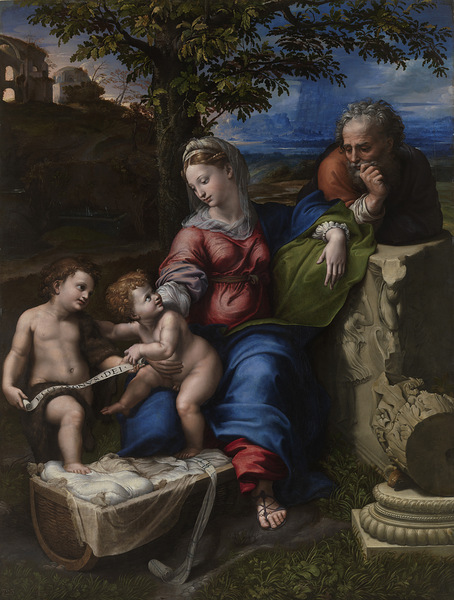 Raphael 1483 1520 Holy Family below the Oak Digital Download
