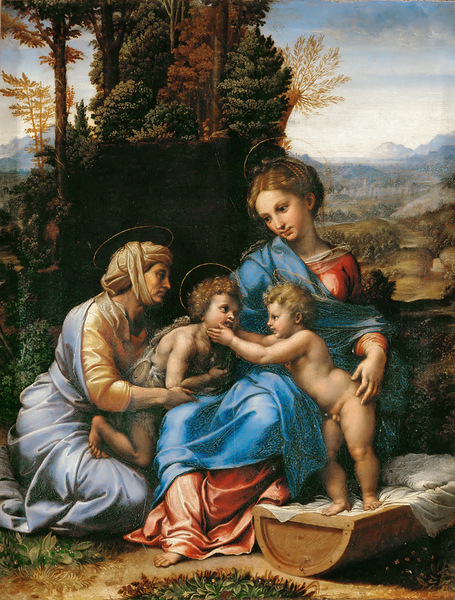 Raphael 1483 1520 Small Holy Family Digital Download