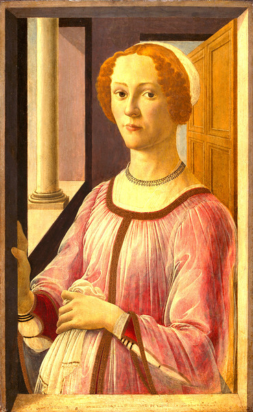 Sandro Botticelli 1445 1510  Portrait of Smeralda Bandinelli 1475 Digital Download