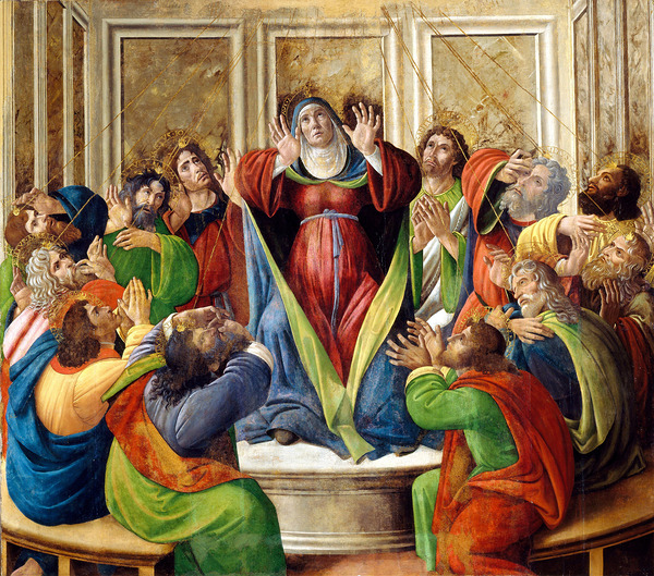 Sandro Botticelli 1445 1510  The Descent Of The Holy Ghost 1505 Digital Download