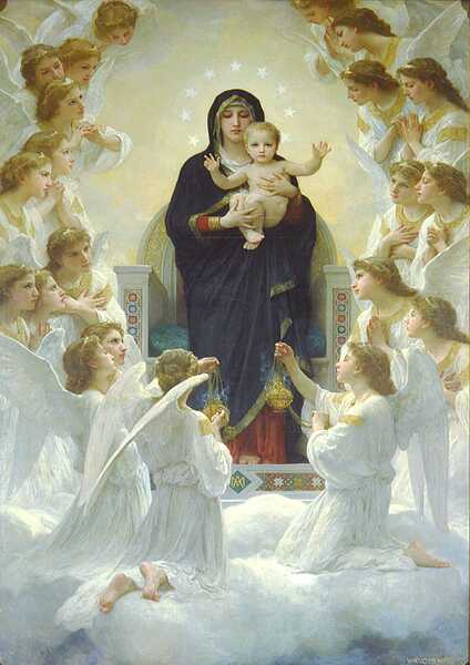 William  Adolphe  Bouguereau 1825 1905  Regina  Angelorum Digital Download