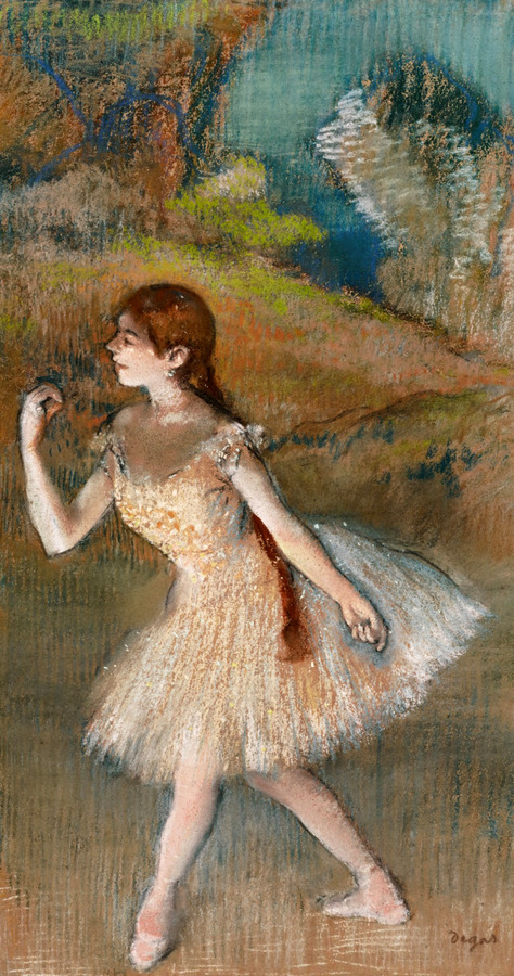 Edgar Degas 1834 1917 Danseuse circa 1880 by TOPARTGALLERY Wall Art