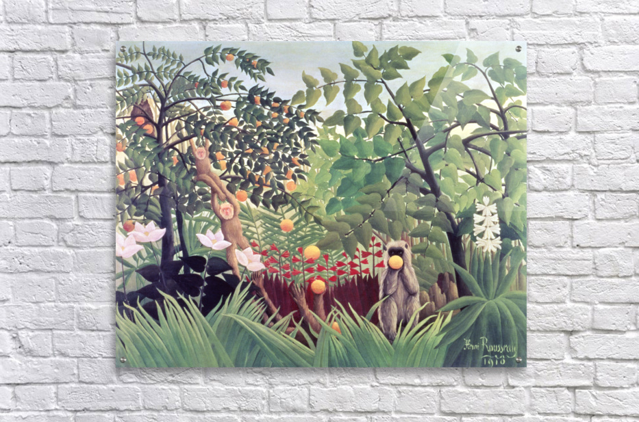 Henri Rousseau 37 by TOPARTGALLERY Wall Art