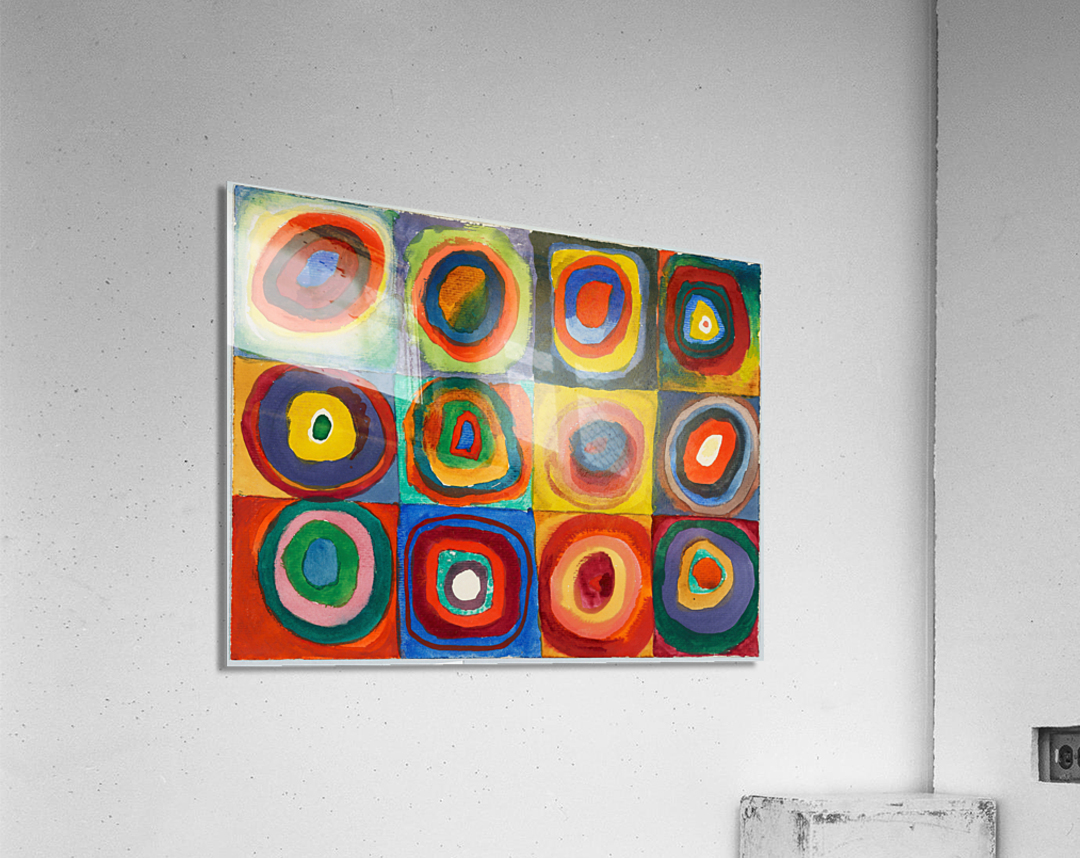 Kandinsky Rings Kandinsky 1866 1944 Quadrate mit konzentrischen Ringen squares with ...