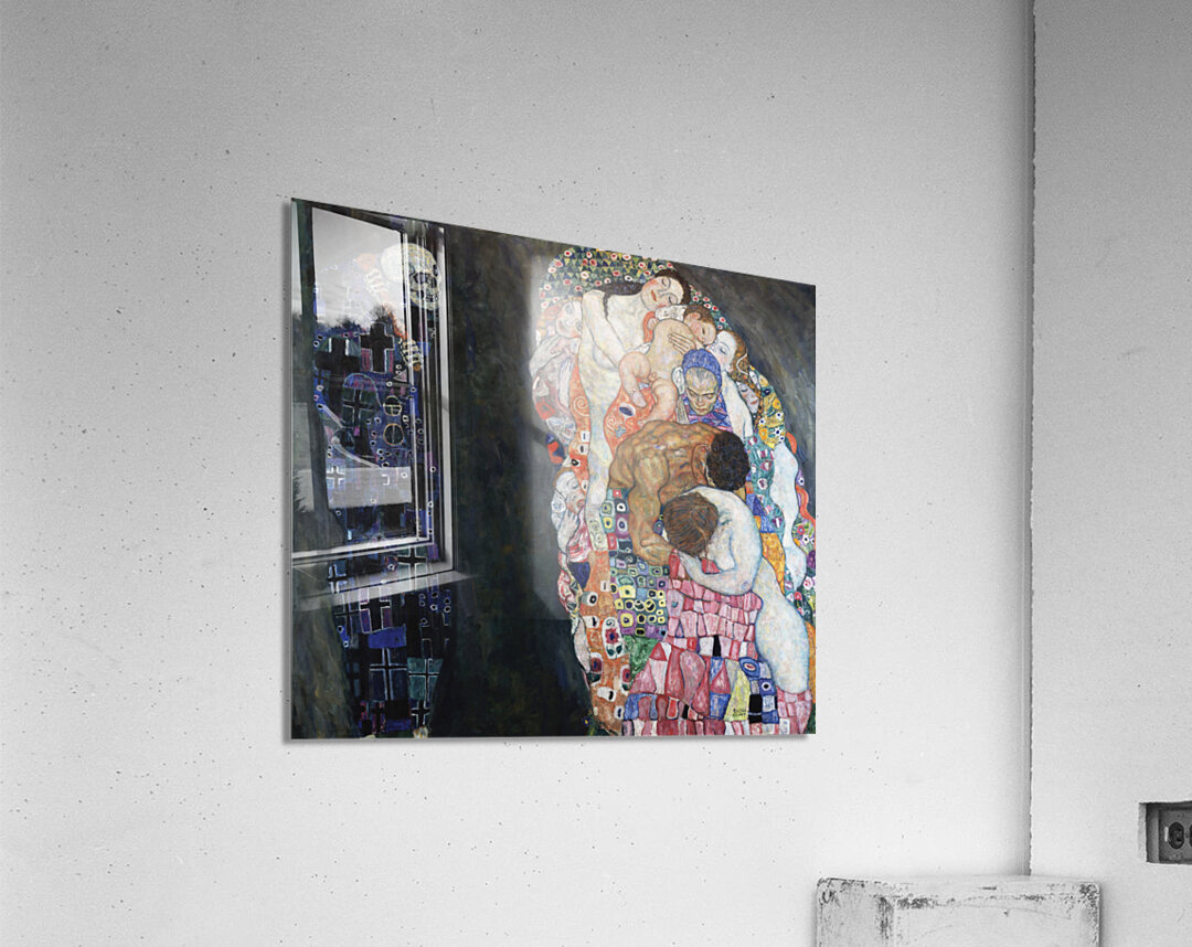 Gustav Klimt Death and Life 1910 1915 by TOPARTGALLERY Wall Art