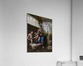 Raphael 1483 1520 Holy Family below the Oak Acrylic Print