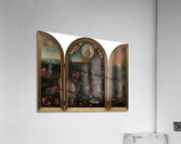Hieronymus Bosch 1450 1516 The Last Judgment 1486 triptych Acrylic Print