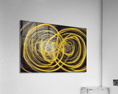 AI art albert einstein inspired relativity Acrylic Print