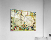 Old Map 20 Acrylic Print