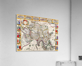 Old Map 32 Acrylic Print
