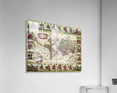 Old Map 27 Acrylic Print