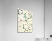 Old Map 36 Acrylic Print