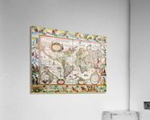 Old Map 30 Acrylic Print