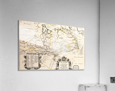 Old Map 57 Acrylic Print