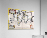 Old Map 54 Acrylic Print