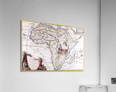 Old Map 50 Acrylic Print
