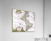 Old Map 55 Acrylic Print