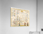 Old Map 63 Acrylic Print