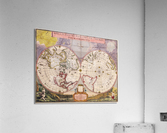 Old Map 69 Acrylic Print