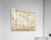 Old Map 77 Acrylic Print