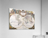 Old Map 68 Acrylic Print