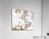 Old Map 71 Acrylic Print