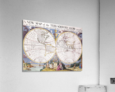 Old Map 61 Acrylic Print