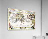 Old Map 72 Acrylic Print