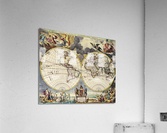 Old Map 66 Acrylic Print