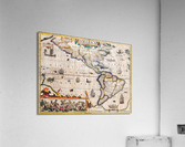 Old Map 78 Acrylic Print