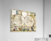 Old Map 82 Acrylic Print