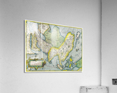 Old Map 101 Acrylic Print
