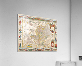Old Map 104 Acrylic Print