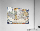 Old Map 98 Acrylic Print