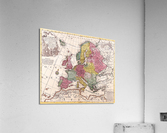 Old Map 84 Acrylic Print