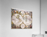 Old Map 93 Acrylic Print