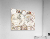 Old Map 103 Acrylic Print