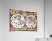 Old Map 106 Acrylic Print