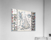 Old Map 86 Acrylic Print