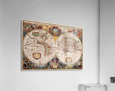 Old Map 90 Acrylic Print
